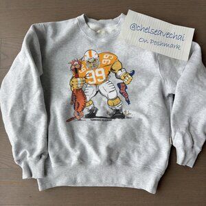 Vintage 90s NCAA Tennessee Volunteers VS Auburn Tiger Shirt, Football Shirt Tee
